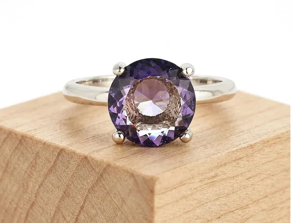 Natural_Amethyst_Statement_Ring_for_Women_Round_Faceted_Purple_Gemstone_Ring_Handmade_Elegant_Gemstone_Jewelry_Classic_Solitaire_Style_Ring_for_Everyday_Wear