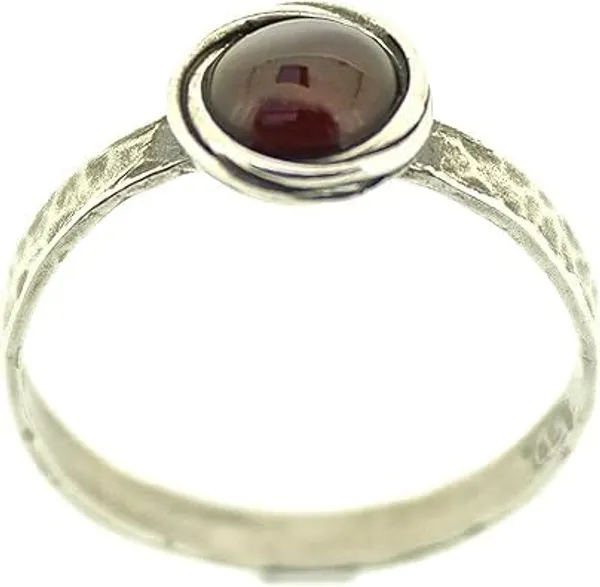 White_Created_Opal__Minimalist_Stackable_Statement_Ring_for_Women