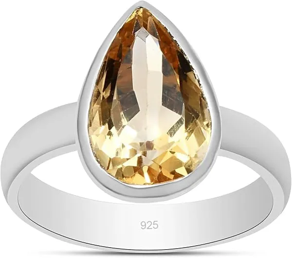JEWEL_UP_BY_SARITA_Citrine_Gemstone_Ring_for_Women_925_Sterling_Silver_Pear_Cut_Yellow_Citrine_Ring,_Handmade_Statement_Jewelry,_November_Birthstone_Ring