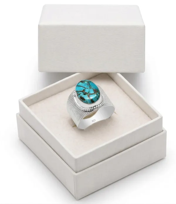 Natural_Turquoise_Sterling_Silver_Ring_for_Men_&_Women_–_925_Silver_Handmade_Statement_Ring_with_Oval_Blue_Turquoise_Gemstone