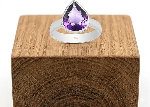JEWEL_UP_BY_SARITA_Amethyst_Pear_Shape_Ring_in_925_Sterling_Silver_Purple_Gemstone_Teardrop_Ring_for_Women_Elegant_February_Birthstone_Jewelry