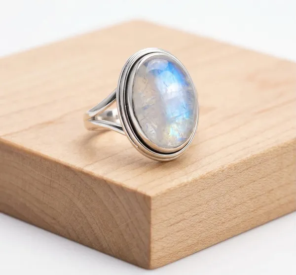 JEWEL_UP_BY_SARITA_Natural_Rainbow_Moonstone_Sterling_Silver_Ring_925_Oval_Moonstone_Gemstone_Ring_for_Women_Handmade_Boho_Statement_Ring,_Blue_Flash_Jewelry