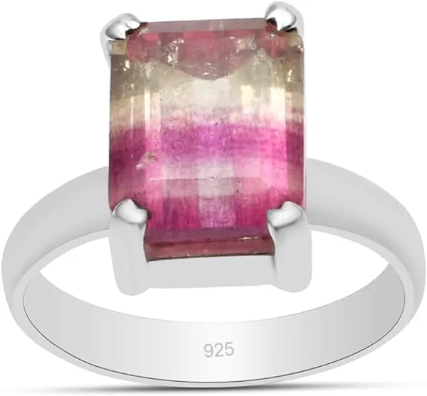 JEWEL_UP_BY_SARITA_Natural_Bi-Color_Tourmaline_Gemstone_Ring_for_Women_925_Sterling_Silver_Prong_Set_Ring_Handmade_Fine_Jewelry_Elegant_Statement_Ring