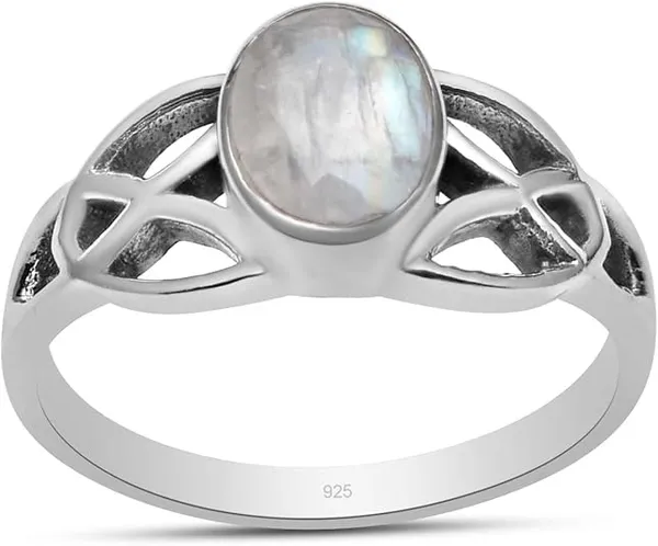 Natural_Rainbow_Moonstone_Ring_925_Sterling_Silver_–_Oval_Cabochon_Gemstone_Ring,_Handmade_Minimalist_Celtic_Design,_Stackable_Statement_Ring_for_Women