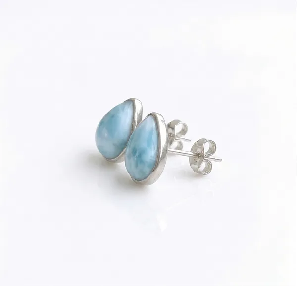 Larimar_Stud_Earrings_in_925_Sterling_Silver_Genuine_Natural_Blue_Larimar_Pear_Shape_Stud_Earrings_for_Women_Handmade_Minimalist_Gemstone_Jewelry