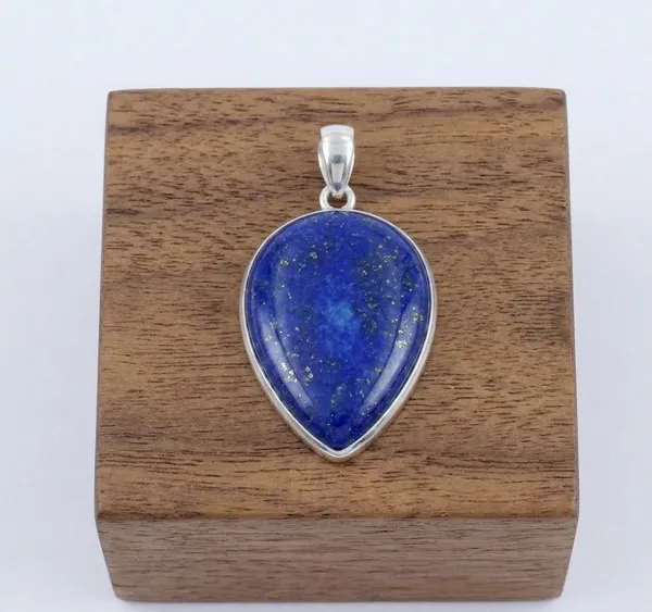 Natural_Lapis_Lazuli_Pendant_In_925_Sterling_Silver_Pear_Shape_Blue_Gemstone_Pendant_Necklace_For_Women_–_Handmade_Cabochon_Statement_Jewelry