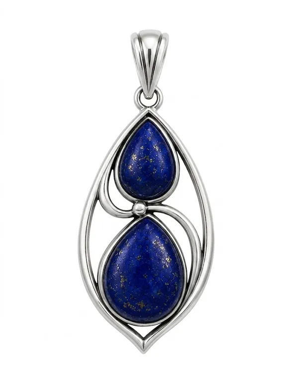 Natural_Lapis_Lazuli_Pendant_in_925_Sterling_Silver,_Handmade_Blue_Gemstone_Pear_Shape_Pendant_for_Women,_Artisan_Statement_Jewelry