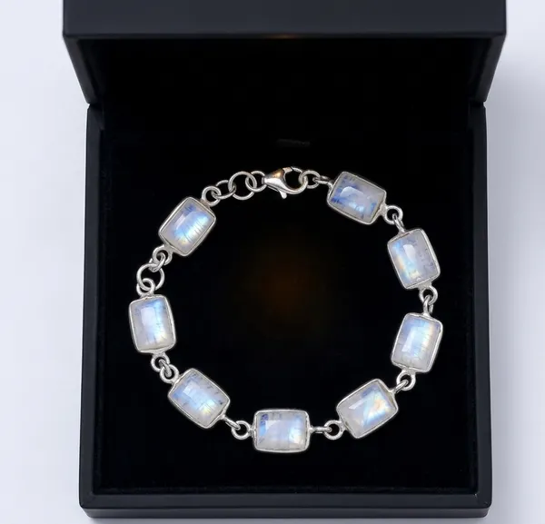 Natural_Rainbow_Moonstone_Bracelet_for_Women_–_925_Sterling_Silver_Plated_Adjustable_Gemstone_Bracelet,_Faceted_Rectangle_Moonstone_Jewelry,_Handmade_Crystal_Bracelet_Gift_for_Her