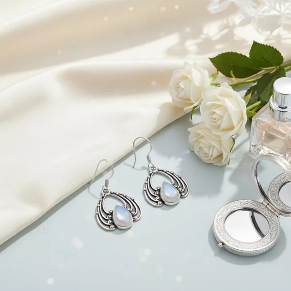 925_Sterling_Silver_Handmade_Dangle_Drop_Earrings_with_Natural_Moonstone_Boho_Vintage_Filigree_Statement_Jewelry_for_Women