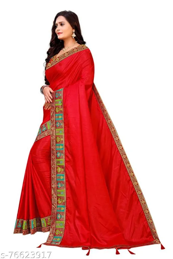 Kolva_Creation_Womens_Chinon_Mirror_Work_Bordered_Crushed_Saree_With_Blouse_Piece_Rama