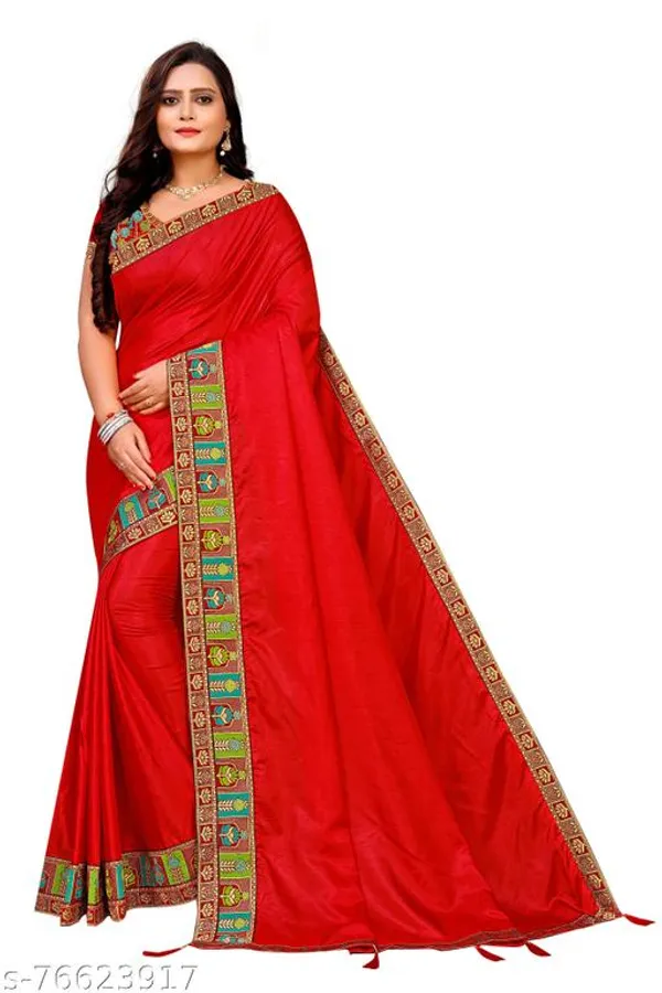 Kolva_Creation_Womens_Chinon_Mirror_Work_Bordered_Crushed_Saree_With_Blouse_Piece_Rama
