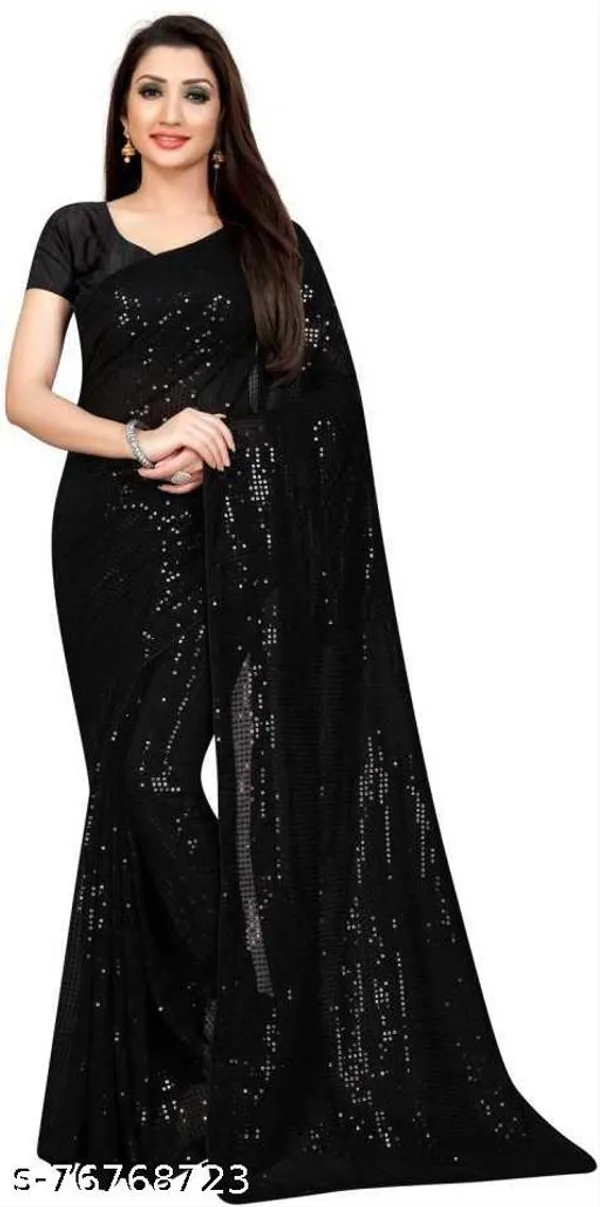 New_Embroidered_Net_Stitched_Flared_Gown
