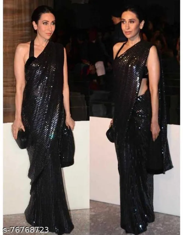 New_Embroidered_Net_Stitched_Flared_Gown