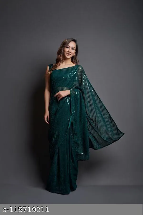 Faux_Georgette_Sequence_Embroidered_Semi_Stitched_Dress_Material_With_Stiched_Sharara_Pista