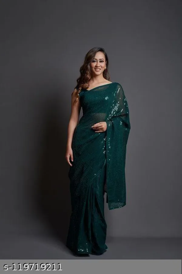 Faux_Georgette_Sequence_Embroidered_Semi_Stitched_Dress_Material_With_Stiched_Sharara_Pista