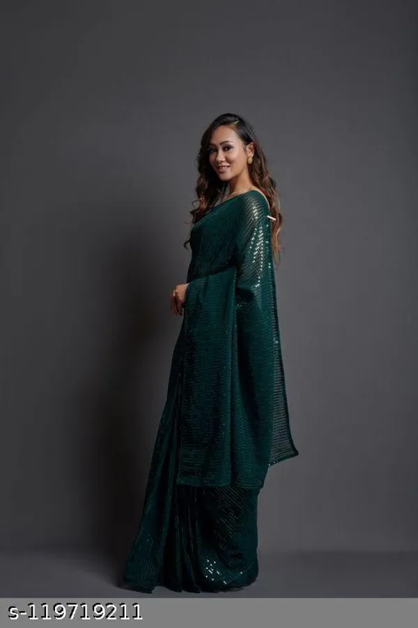 Faux_Georgette_Sequence_Embroidered_Semi_Stitched_Dress_Material_With_Stiched_Sharara_Pista