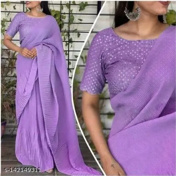 New_Premium_Trending_Stunning_Embroidered_Work_Designer_Saree_Black