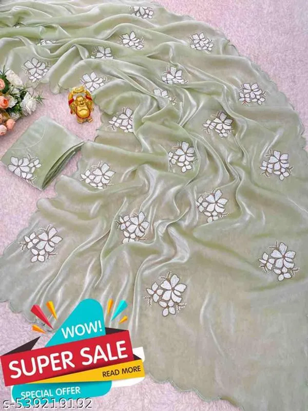 Georgette_Embroidered_Elegant_Sreee_With_Blouse_Saree_For_Women_Trending_Saree_For_Women_Bollywood_Stylish_Fancy_Party_Wear_Wedding_Festive_Bridal_Sari_Saree_For_Women