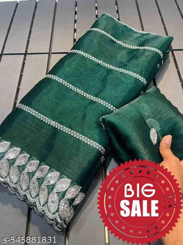 Embellished_Bollywood_Georgette_Saree