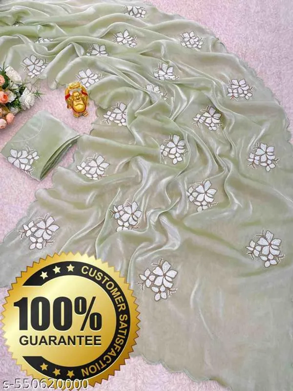 Kc_Red_Premium_Sequins_Saree_Collection