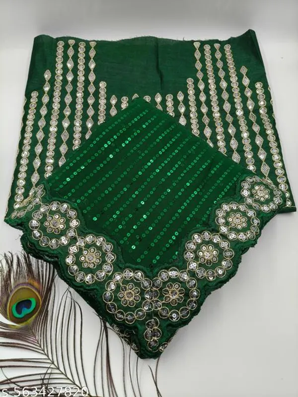 Georgette_Mirror_Work_Saree_With_Designer_Blouse_Trending_Saree_Design_2026