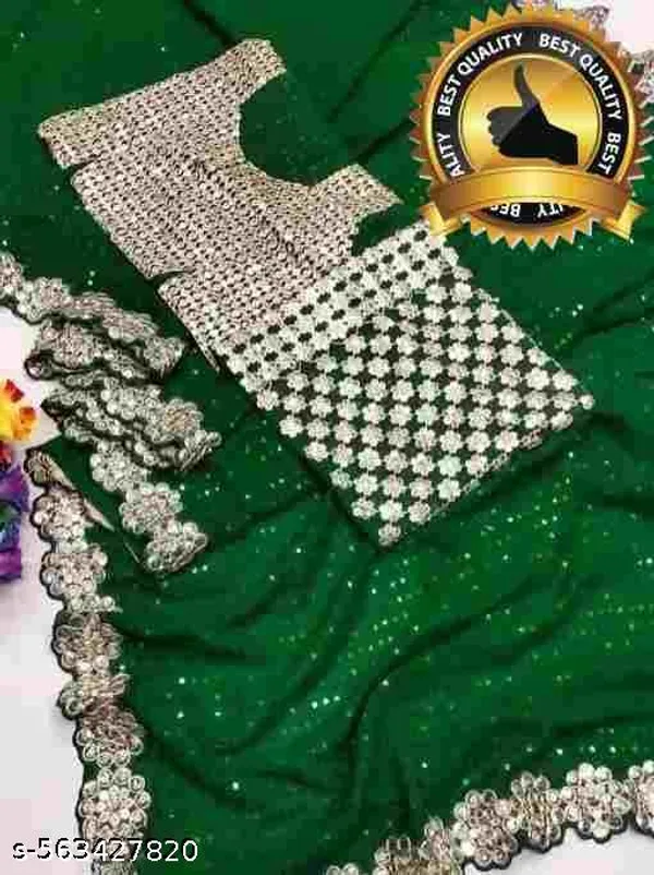 Georgette_Mirror_Work_Saree_With_Designer_Blouse_Trending_Saree_Design_2026
