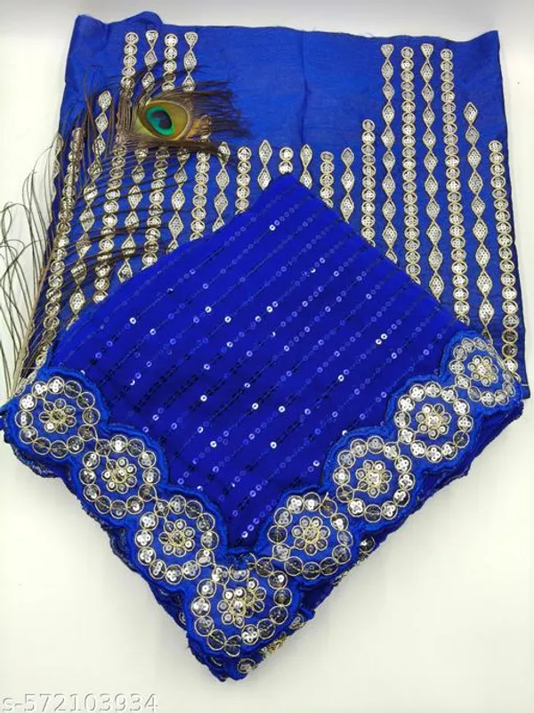 Kc_Embroidered_Bollywood_Pure_Silk_Saree_With_Attach_Un_Stitched_Blouse_Piece