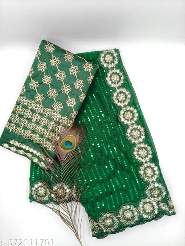 Kc_Latest_Sequance_Work_Saree_Design_Lightweight_Elegant_For_Festive_Wear_Black