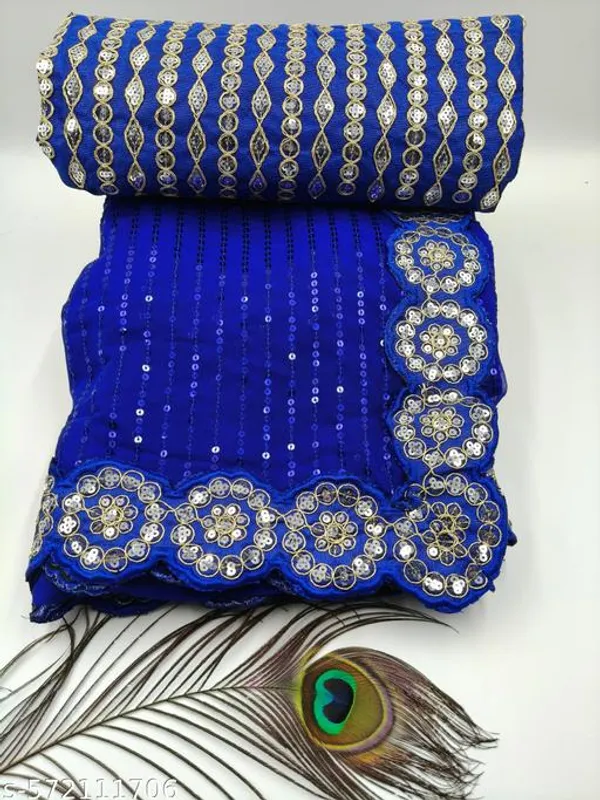 Vichitra_Silk_Sequance_Pedding_Work_Bollywood_Designer_Saree_For_Womens