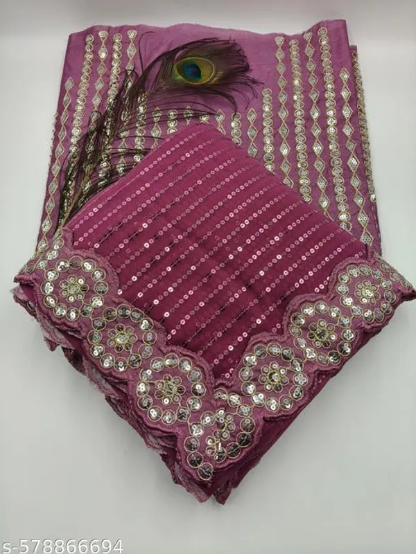 Rangoli_Silk_Heavy_Sequenced_And_Coading_Lace_Border_Worked_Bollywood_Hitt_Designer_Saree_With_Blouse