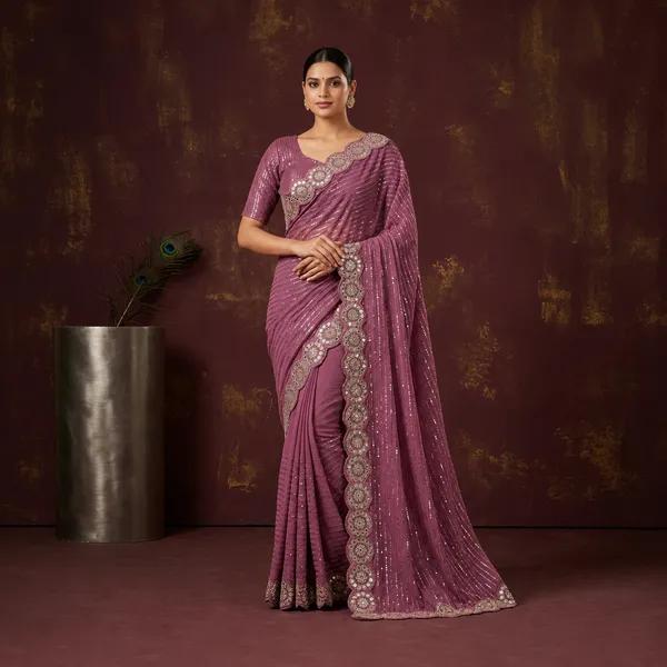 New_Launching_Bollywood_Vichitra_Silk_Sequence_Saree_Wedding_Collection_Party_Wear
