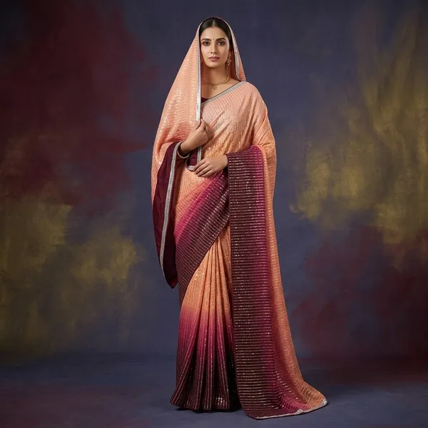 New_Launching_Plating_Crush_Wedding_Collection_For_Women_Saree
