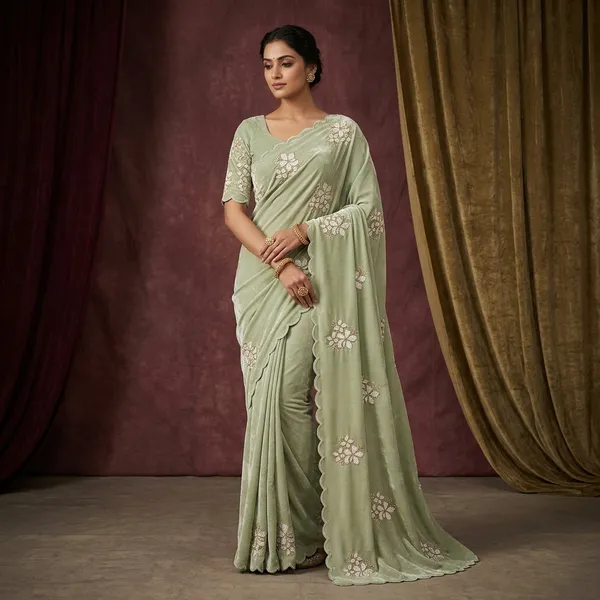 Launching_New_Super_Hit_Designers_Heavy_Vichitra_Silk_Jecquard_Lace_Border_Saree