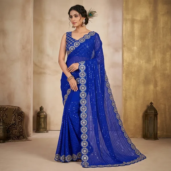 Vichitra_Silk_Sequance_Pedding_Work_Bollywood_Designer_Saree_For_Womens