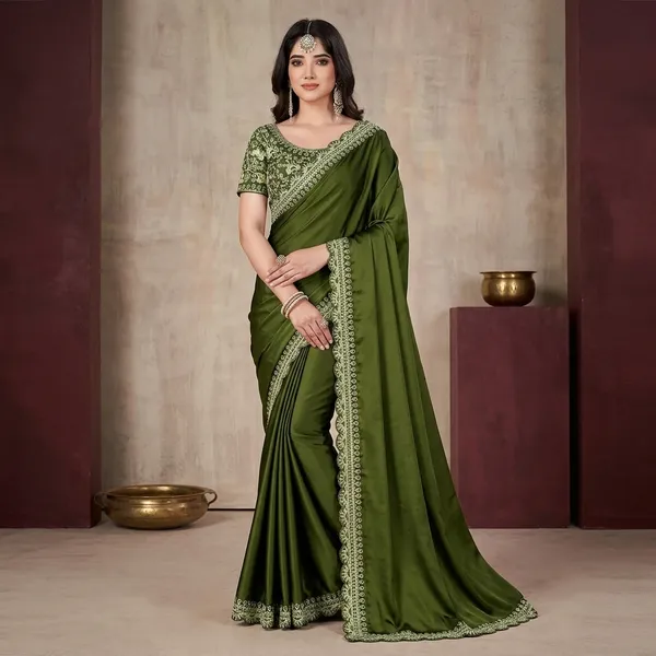 Kc_Wine_Premium_Sequins_Saree_Collection