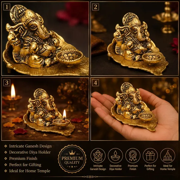 Chhariya_Crafts_Bhaiya_Bhabhi_Rakhi_Combo_Set_1_Ganesh_With_Diya,_Chawal_Roli_Pack,_1_Designer_Lumba,_3_Rakhi_Assorted,_Gold,_Gold_Finish,_Jute,_Kundan,_Mauli_Thread,_Pearl,_Yarn_Rakhi,_Chawal_Roli_Pack,_Showpiece,_Lumba__Set_(1_Ganesh_With_Diya,_1_Chawal_Roli_Pack,_1_Designer_Lumba,_3_Rakhi)