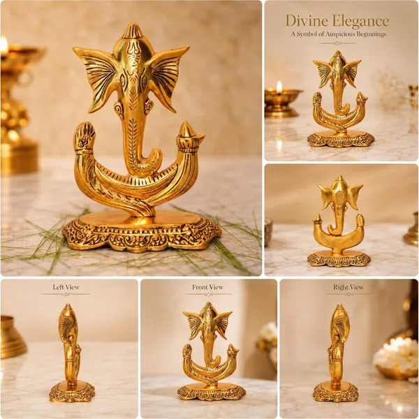 Chhariya_Crafts_Bhaiya_Bhabhi_Rakhi_Combo_Set_1_Tirusul_Ganesh,_Chawal_Roli_Pack,_1_Designer_Lumba,_3_Rakhi_Assorted,_Gold,_Gold_Finish,_Jute,_Kundan,_Mauli_Thread,_Pearl,_Zardosi_Rakhi,_Showpiece,_Diya__Set_(1_Tirusul_Ganesh,_Chawal_Roli_Pack,_1_Designer_Lumba,_3_Rakhi)