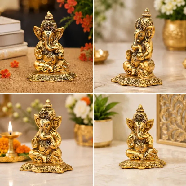 Chhariya_Crafts_Bhaiya_Bhabhi_Rakhi_Combo_Set_1_Ganesh_Murti,_Chawal_Roli_Pack,_1_Designer_Lumba,_3_Rakhi_Assorted,_Gold,_Gold_Finish,_Jute,_Kundan,_Mauli_Thread,_Pearl,_Zardosi_Rakhi,_Showpiece,_Chawal_Roli_Pack__Set_(1_Ganesh_Murti,_Chawal_Roli_Pack,_1_Designer_Lumba,_3_Rakhi)