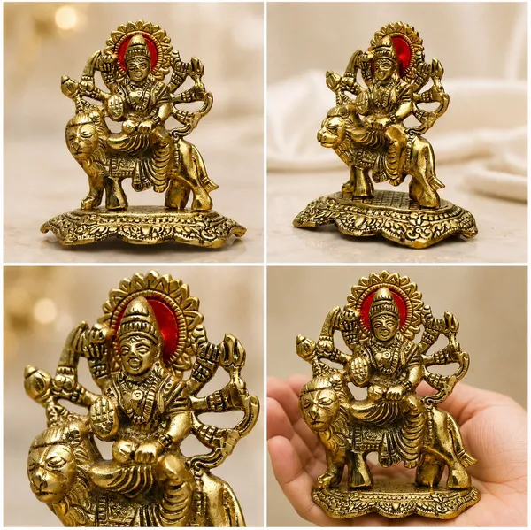 Chhariya_Crafts_Bhaiya_Bhabhi_Rakhi_Combo_Set_1_Durga_Ji_Murti,_Chawal_Roli_Pack,_1_Designer_Lumba,_3_Rakhi_Assorted,_Gold,_Gold_Finish,_Jute,_Kundan,_Mauli_Thread,_Pearl,_Zardosi_Rakhi,_Showpiece,_Chawal_Roli_Pack__Set_(1_Durga_Ji_Murti,_Chawal_Roli_Pack,_1_Designer_Lumba,_3_Rakhi)