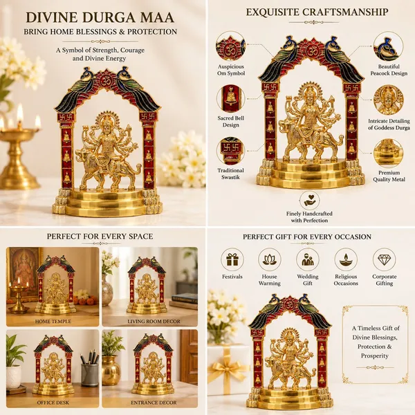 Chhariya_Crafts_Bhaiya_Bhabhi_Rakhi_Combo_Set_1_Durga_Idol,_Chawal_Roli_Pack,_1_Designer_Lumba,_3_Rakhi_Assorted,_Gold,_Gold_Finish,_Jute,_Kundan,_Mauli_Thread,_Pearl,_Zardosi_Rakhi,_Showpiece,_Chawal_Roli_Pack__Set_(1_Durga_Idol,_Chawal_Roli_Pack,_1_Designer_Lumba,_3_Rakhi)