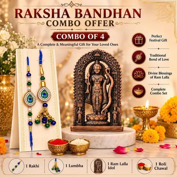 Chhariya_Crafts_Bhaiya_Bhabhi_Bhaiya_Bhabhi_Rakhi_Combo_Gift_Set_Assorted,_Gold,_Gold_Finish,_Jute,_Kundan,_Mauli_Thread,_Pearl,_Yarn_Rakhi,_Chawal_Roli_Pack,_Showpiece__Set_(1_Ram_Lalla_Idol,_1_Chawal_Roli_Pack,_1_Designer_Lumba,_1_Designer_Rakhi)