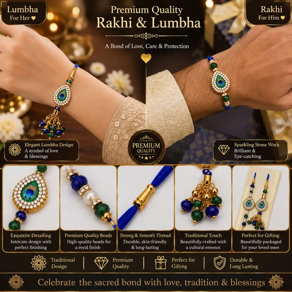 Chhariya_Crafts_Bhaiya_Bhabhi_Bhaiya_Bhabhi_Rakhi_Combo_Gift_Set_Assorted,_Gold,_Gold_Finish,_Jute,_Kundan,_Mauli_Thread,_Pearl,_Yarn_Rakhi,_Chawal_Roli_Pack,_Showpiece__Set_(1_Ganesh_Ji_Jhula,_1_Chawal_Roli_Pack,_1_Designer_Lumba,_1_Designer_Rakhi)