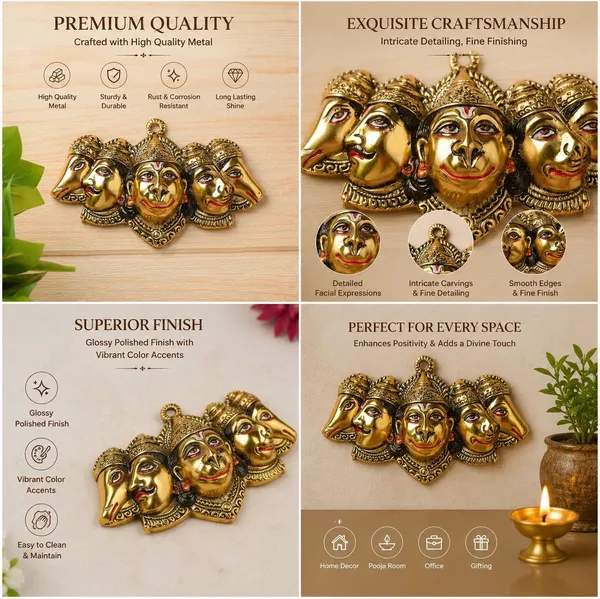 Chhariya_Crafts_Bhaiya_Bhabhi_Bhaiya_Bhabhi_Rakhi_Combo_Gift_Set_Assorted,_Gold,_Gold_Finish,_Jute,_Kundan,_Mauli_Thread,_Pearl,_Yarn_Rakhi,_Chawal_Roli_Pack,_Showpiece__Set_(1_Hanuman_Ji_Idol,_1_Chawal_Roli_Pack,_1_Designer_Lumba,_1_Designer_Rakhi)