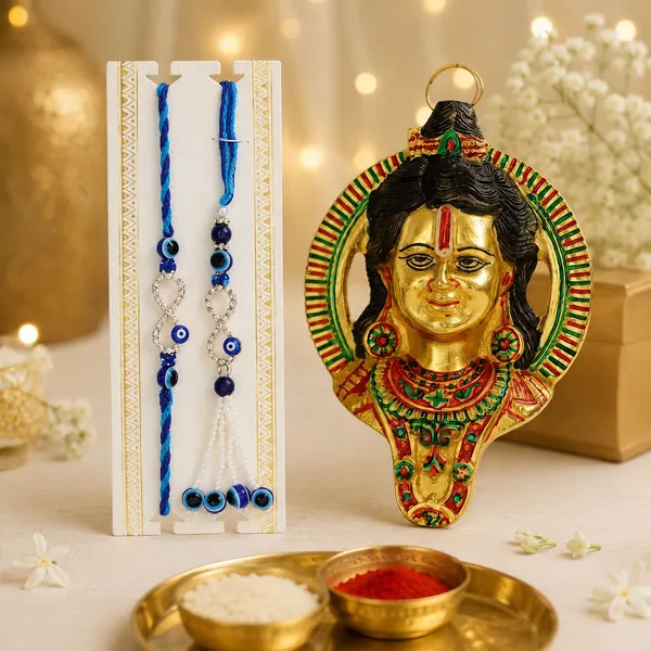 Chhariya_Crafts_Bhaiya_Bhabhi_Bhaiya_Bhabhi_Rakhi_Combo_Gift_Set_Assorted,_Gold,_Gold_Finish,_Jute,_Kundan,_Mauli_Thread,_Pearl,_Yarn_Rakhi,_Chawal_Roli_Pack,_Showpiece__Set_(1_Ram_Lalla_For_Wall,_1_Chawal_Roli_Pack,_1_Designer_Lumba,_1_Designer_Rakhi)