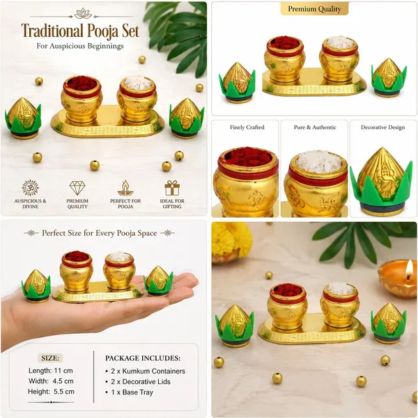 Chhariya_Crafts_Bhaiya_Bhabhi_Bhaiya_Bhabhi_Rakhi_Combo_Gift_Set_Assorted,_Gold,_Gold_Finish,_Jute,_Kundan,_Mauli_Thread,_Pearl,_Yarn_Rakhi,_Chawal_Roli_Pack,_Showpiece__Set_(1_Kalash_KumKum_Box,_1_Chawal_Roli_Pack,_1_Designer_Lumba,_1_Designer_Rakhi)