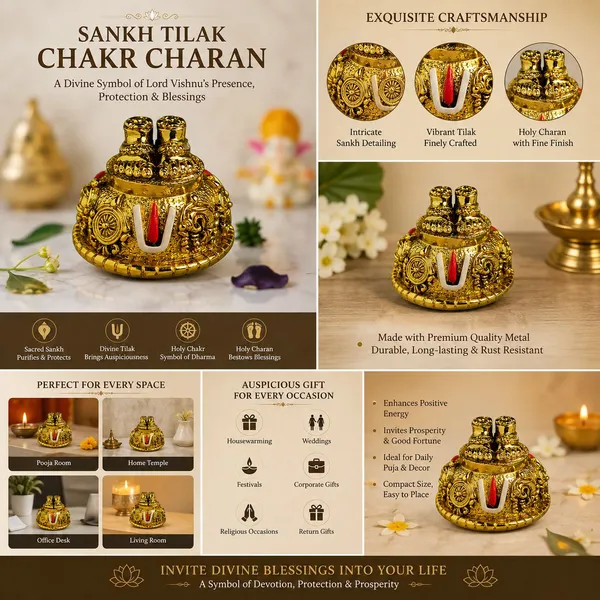 Chhariya_Crafts_Bhaiya_Bhabhi_Bhaiya_Bhabhi_Rakhi_Combo_Gift_Set_Assorted,_Gold,_Gold_Finish,_Jute,_Kundan,_Mauli_Thread,_Pearl,_Yarn_Rakhi,_Chawal_Roli_Pack,_Showpiece__Set_(1_Charan,_1_Chawal_Roli_Pack,_1_Designer_Lumba,_1_Designer_Rakhi)
