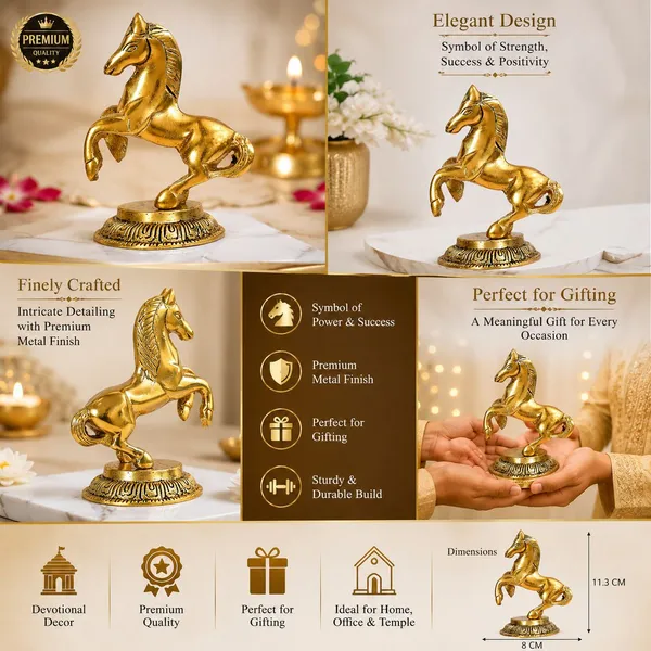 Chhariya_Crafts_Bhaiya_Bhabhi_Bhaiya_Bhabhi_Rakhi_Combo_Gift_Set_Assorted,_Gold,_Gold_Finish,_Jute,_Kundan,_Mauli_Thread,_Pearl,_Yarn_Rakhi,_Chawal_Roli_Pack,_Showpiece,_Lumba__Set_(1_Vatu_Horse_Statue,_1_Chawal_Roli_Pack,_1_Designer_Lumba,_1_Designer_Rakhi)