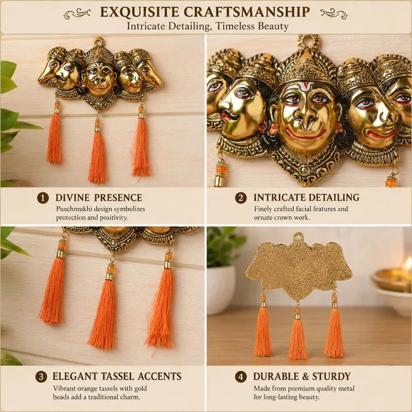 Chhariya_Crafts_Bhaiya_Bhabhi_Bhaiya_Bhabhi_Rakhi_Combo_Gift_Set_Assorted,_Gold,_Gold_Finish,_Jute,_Kundan,_Mauli_Thread,_Pearl,_Yarn_Rakhi,_Chawal_Roli_Pack,_Showpiece__Set_(1_Panchmukhi_Hanuman,_1_Chawal_Roli_Pack,_1_Designer_Lumba,_1_Designer_Rakhi)