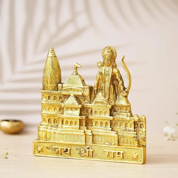 Chhariya_Crafts_Bhaiya_Bhabhi_Bhaiya_Bhabhi_Rakhi_Combo_Gift_Set_Assorted,_Gold_Finish,_Jute,_Pearl,_Plastic_(PVC),_Zardosi_Rakhi,_Showpiece,_Lumba,_Chawal_Roli_Pack__Set_(1_Metal_Rammandir_Showpieces,_1_Chawal_Roli_Pack,_1_Designer_Lumba,_3_Designer_Rakhi)