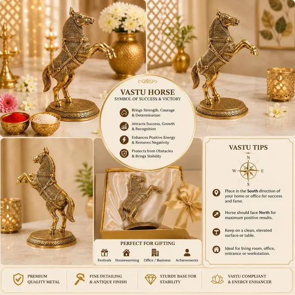 Chhariya_Crafts_Bhaiya_Bhabhi_Bhaiya_Bhabhi_Rakhi_Combo_Gift_Set_Assorted,_Gold_Finish,_Jute,_Pearl,_Plastic_(PVC),_Zardosi_Rakhi,_Showpiece,_Lumba,_Chawal_Roli_Pack__Set_(1_Metal_Horse_Showpieces,_1_Chawal_Roli_Pack,_1_Designer_Lumba,_3_Designer_Rakhi)